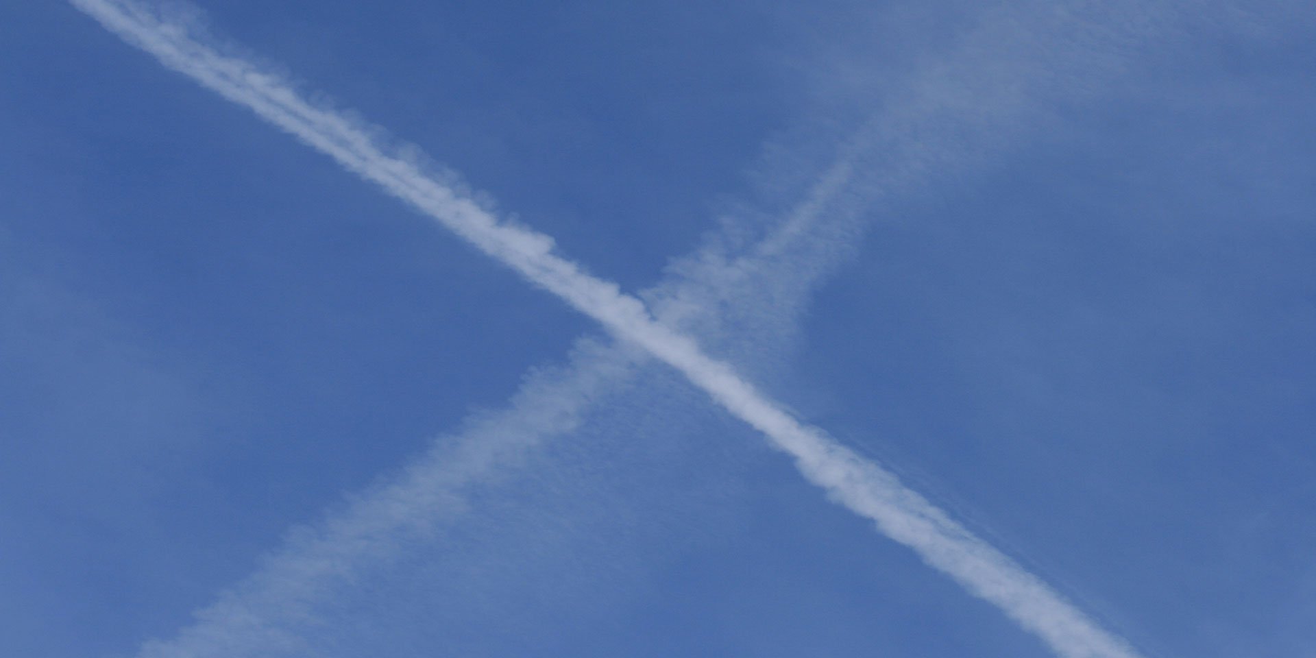 St Andrews Saltire Scottish Flag on Clouds Header Background